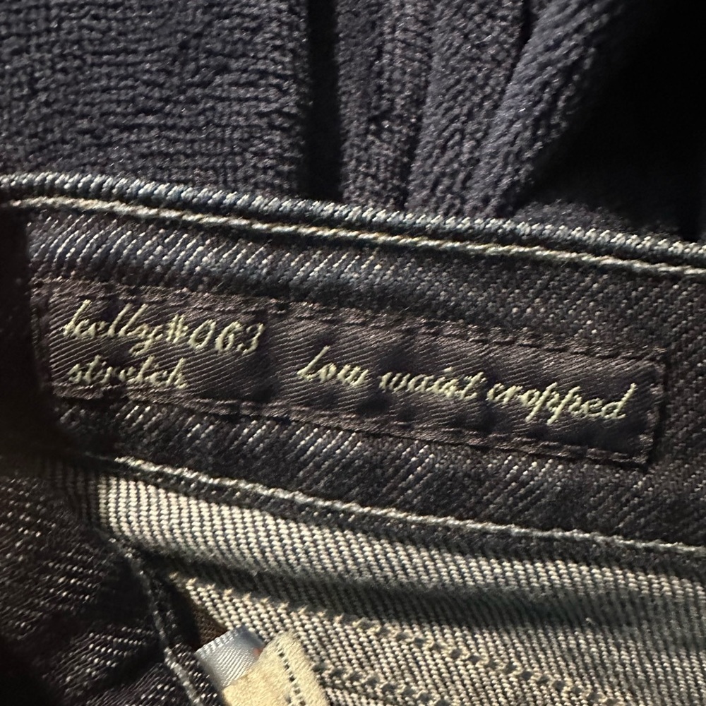 (9)Citizens of humanity •kelly#063•stretch•Low waist cropped•size 26•EUC - Picture 9 of 13